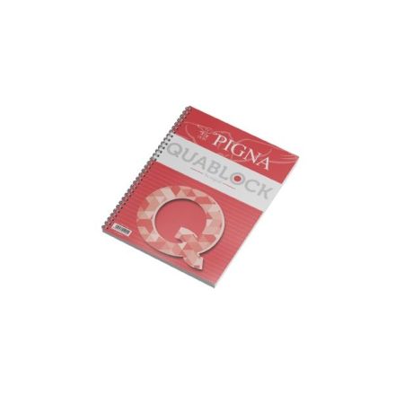 Blocchi spiralati A4 - carta da 80g 4 fori - Rig.:1R, Q5mm