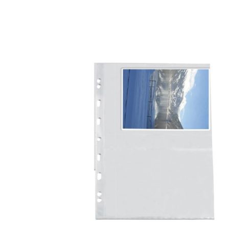 Busta per 4 foto - 13x18 cm - Polipropilene - liscia - alto spessore