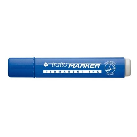 Marcatore permanente Tratto Marker - blu - Punta a scalpello - Tratto 1-5 mm
