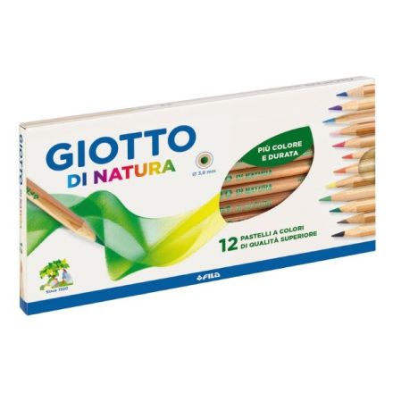 Pastelli Di Natura - Tratto 3,8 mm - Astuccio 12 pezzi
