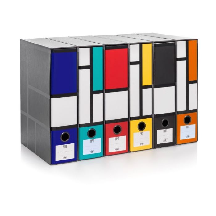 Registratore Starbox - Dorso 8 Cm - Protocollo 23 X 33 Cm Blu Starline Zidstl4000