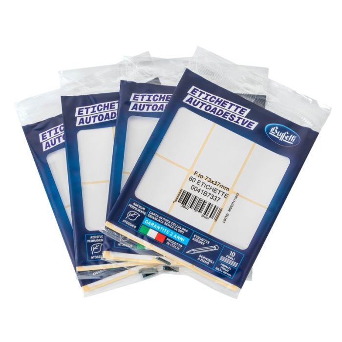 Etichette Adesive Gialle 76x25 Mm - 160 Pezzi In Vinile Impermeabile Per Ufficio, Casa