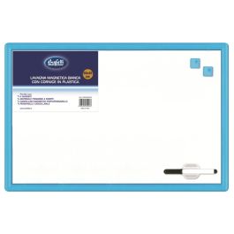 Lavagnetta Magnetica FRANKEN 40x60cm - Superficie Scrivibile, Cornice Legno, Per Ufficio E Casa - Foto 3